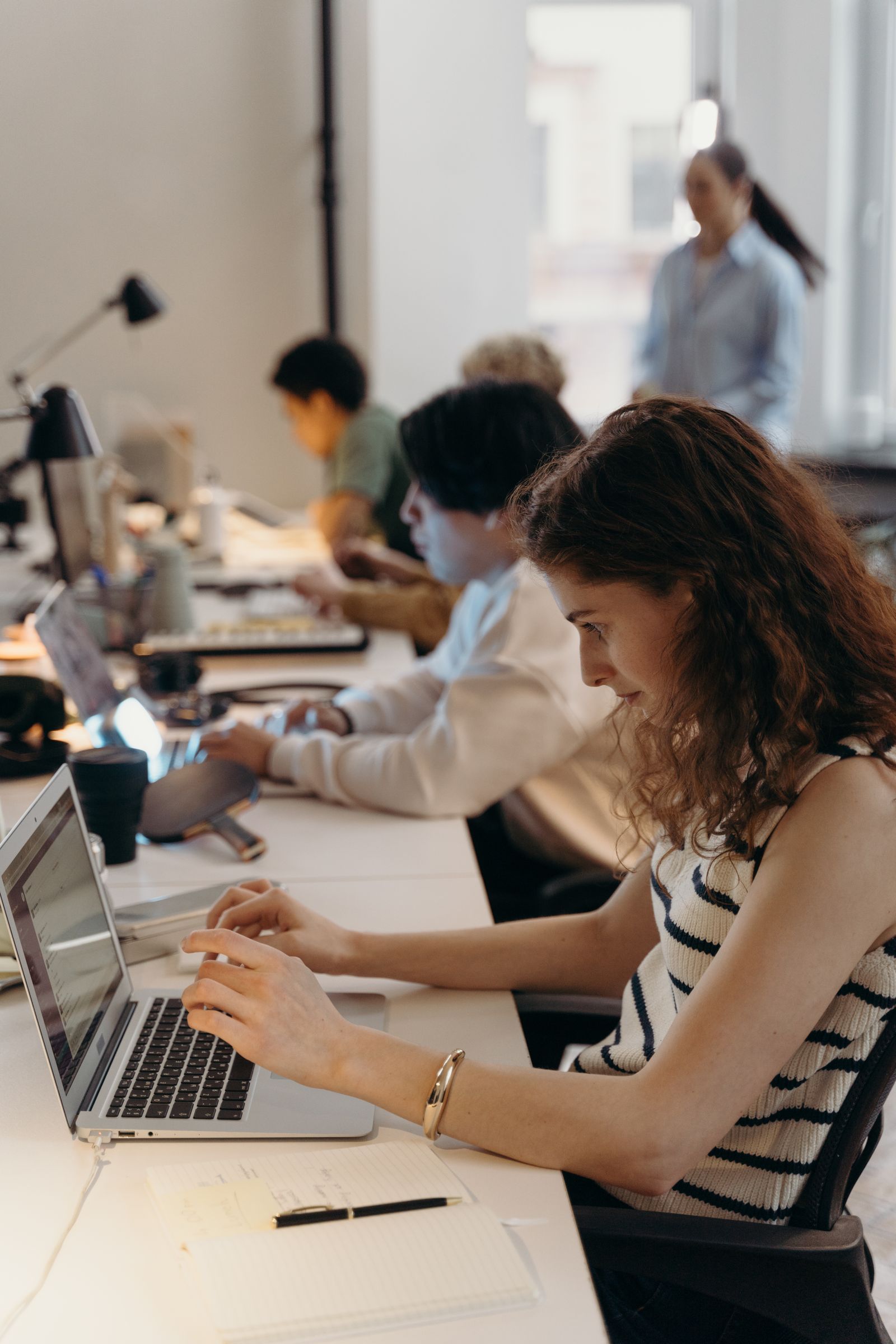 How we work Marketing and development team planning a project